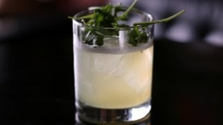 Pineapple and Arugula Smash Cocktail  The Proper Pour with Charlotte Voisey  Small Screen [upl. by Aerehs]