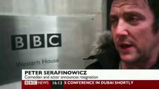 Peter Serafinowicz Quits BBC [upl. by Norrahc]