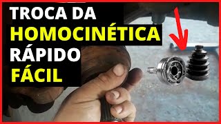 🔴COMO TROCAR HOMOCINÉTICA DO ESCORT 10  HOMOCINÉTICA ESTALANDO🔴 [upl. by Raclima467]