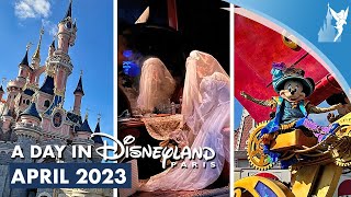 📅 A Day in Disneyland Paris April 2023 [upl. by Yanal]