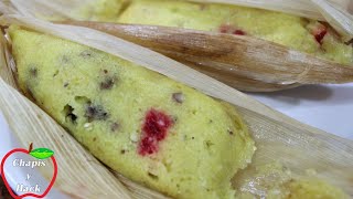 Tamales Dulces y Suavecitos con Mantequilla y ¡Un Relleno Sensacional 😋  Chapis y Hack [upl. by Yrok898]