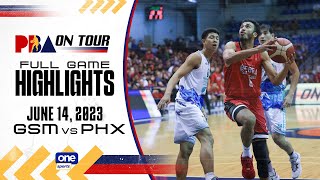 Brgy Ginebra vs Phoenix highlights  2023 PBA on Tour  June 14 2023 [upl. by Atinat133]