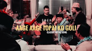 Aage Aage Topai Ko Gola  Old Nepali Folk Song  Deusi Fun [upl. by Ithnan]