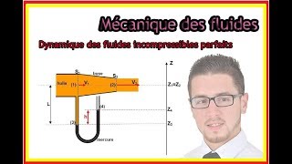 Dynamique des fluides incompressibles parfaits  Etude dun manomètre [upl. by Colbye]