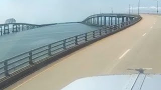 ￼￼Trucking Chesapeake Bay Bridge and Tunnels U￼S 13 [upl. by Anawt]