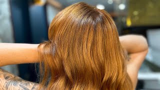 Cowboy copper hair colour with Redken [upl. by Donna]