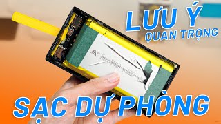 LƯU Ý QUAN TRỌNG KHI MUA SẠC DỰ PHÒNG  CHỌN PIN LOPO HAY LIION TRÁNH TIỀN MẤT TẬT MANG [upl. by Atterahs799]