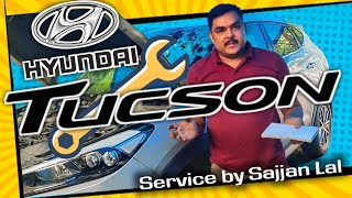 Hyundai Tucson  Suspension amp General Service  Sajjan Lal Car Mechanic [upl. by Sirehc595]