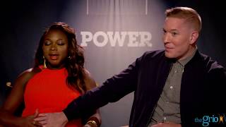 Pregnant Naturi Naughton Gets Surprise from POWER castmate Joseph Sikora [upl. by Neenwahs]