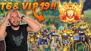 ROK Future T6 VIP 19etc Everything the developers said in LA Gathering  Rise Of Kingdoms [upl. by Yeniffit]