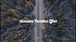 Awesome Parallax Scrolling Effect Using HTML CSS amp jQuery [upl. by Nepil152]