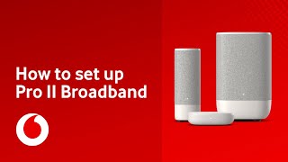 How to set up Vodafone Pro II Broadband  Support  Vodafone UK [upl. by Kellie]