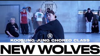 KOOSUNG JUNG CHOREOCLASS  LIONAIRENew Wolves  justjerkacademy [upl. by Euqinahc]