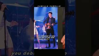 Camilla Cabello says about shawn mendes moments of concerts with herself  Camilla [upl. by Keener]