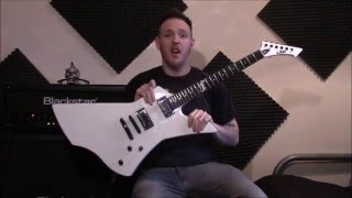 ESP Ltd James Hetfield Snakebyte review [upl. by Heisel]