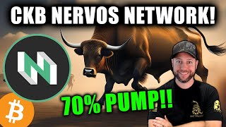 CKB NERVOS NETWORK 70 PUMP THIS IS JUST THE BEGINNING 🚀 [upl. by Lotsyrk]