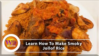 See How To Make Smoky Jollof Like A Pro [upl. by Dittman831]