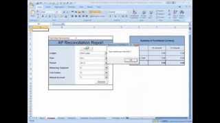 The Payables Reconciliation Demonstration Spreadsheet [upl. by Hayden]