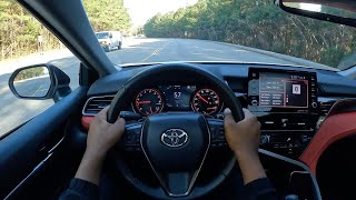 2023 Toyota Camry XSE  POV Driving Review [upl. by Krishna]