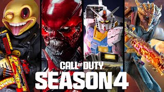 ALL NEW SEASON 4 OPERATOR BUNDLES SHOWCASE Gundam Ultra Skins amp MORE  Modern Warfare 3 [upl. by Couq]