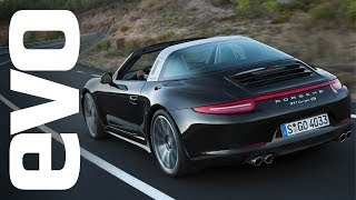 Porsche 911 Targa 4S review with Tiff Needell  evo REVIEWS [upl. by Danna780]