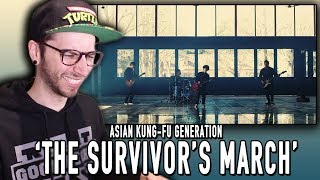 Asian KungFu Generation quotThe Survivors Marchquot REACTION [upl. by Ysus]