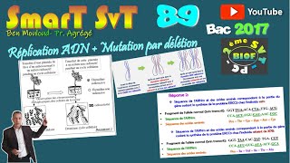 89Bac 2017Exercice GénétiquePC2 [upl. by Ahsieat43]