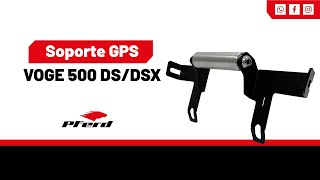 INSTALACIÓN SOPORTE GPS  VOGE 500 DSDSX PFERD® [upl. by Dimah]