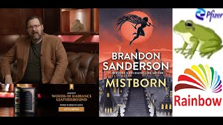 King of Crowdfunding Brandon Sandersons MISTBORN Becoming A Movie Other Creators Cant Make A Book [upl. by Porett]