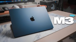 M3 MacBook Air 15quot Midnight UNBOXING amp First Look The Perfect Laptop [upl. by Ibocaj]