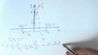 Lélectrostatique dans le vide la force de coulomb exercice 1 part 01 [upl. by Jyoti]