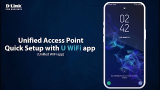 How to setup a DLink Unified Wireless Access Point  DAPX1810F AX1800 WiFi 6 Easy Access Point [upl. by Selby]