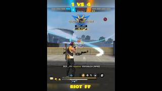 MY OVER CONFIDANT 1 V 4 EASY freefire freefirelonewolfmodeump free freefiresensiproboosterf [upl. by Thierry]