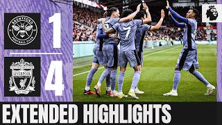 Nunez Mac Allister Salah amp Gakpo Goals Brentford 14 Liverpool  Extended Highlights [upl. by Feledy]