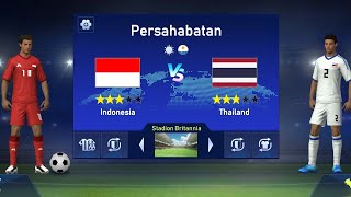 HILIGHT INDONESIA VS THAILAND LAGA PERSAHABATAN  FOOTBALL LEAGUE SOCCER [upl. by Eidahs524]