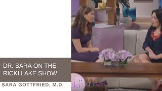 Dr Sara Gottfried Guests on The Ricki Lake Show 2012 [upl. by Nnaynaffit741]