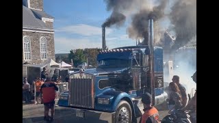 Quebec Bobtail Truck Drags at Their Finest and Fastest [upl. by Vokaay]