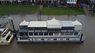 Hoog water in Nijmegen [upl. by Leirum]