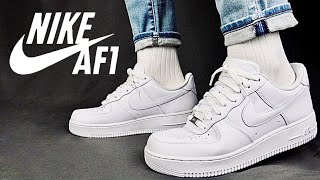 NIKE Air Force 1 Review  On Feet  WORTH IT [upl. by Harihs841]