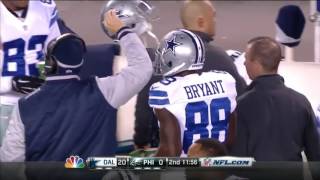 Dez Bryant smokes the Eagles three times  12142014 [upl. by Adnilab]