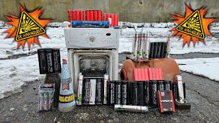 TEST PETÁRD v tlakovej nádobe a práčke  PRISTIHLI NÁS 🧨 💣 [upl. by Idoux]