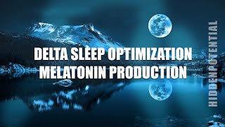 Scientific Delta Sleep Optimization Melatonin Production and White Noise [upl. by Adyht]