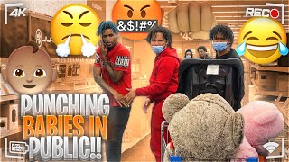 PUNCHING BABIES IN PUBLIC 👶🏼🤛🏾 SEASON 2 PART 1 🤣￼‼️ [upl. by Flanigan]