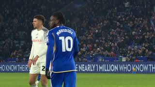 Leicester City v Swansea City highlights [upl. by Alecram]