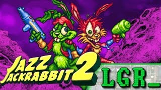 LGR  Jazz Jackrabbit 2  PC Game Review [upl. by Cleopatre]