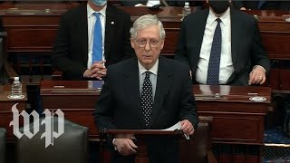 Watch Mitch McConnells full speech on counting the electoral college votes [upl. by Ysabel]