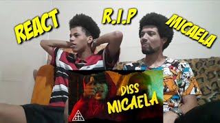 OLHA A RESPOSTA   REACT  Spinardi RIP MICAELA  DISS PRO DFIDELIZ [upl. by Morgun512]