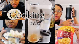 EASY EVERYDAY MEALS VLOG  COOKING [upl. by Lorita223]