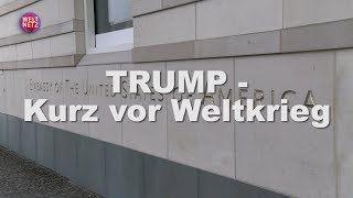 Uli Gellermann Trump  kurz vor Weltkrieg [upl. by Silverts]