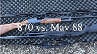 Mossberg Maverick 88 vs Remington 870 Express [upl. by Lundin]